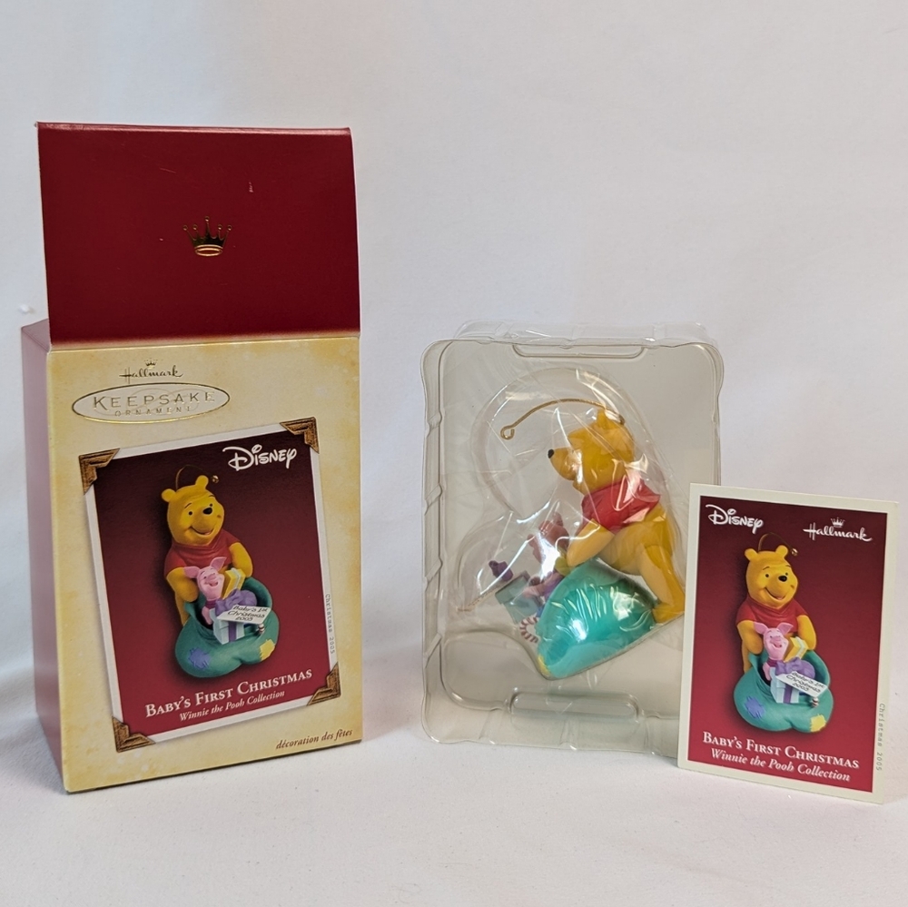 Disney Winnie the Pooh Baby’s First Christmas Ornament
